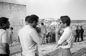 pasolini sul set