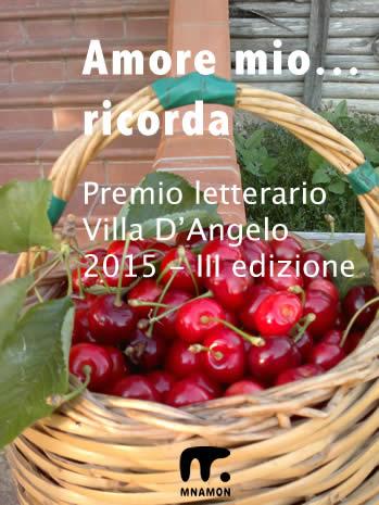premi letterari in italia, il premio d'angelo con il classico cestino con ciliegie