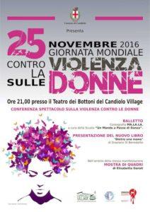 manifesto con testa di donna