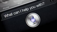 schermata siri con microfono