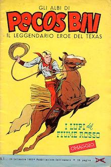 pecos bill a cavallo col lazo