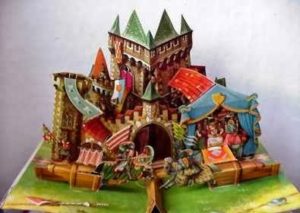 castello che esce dal libro