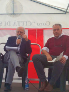 de chirico e rudisi sul palco