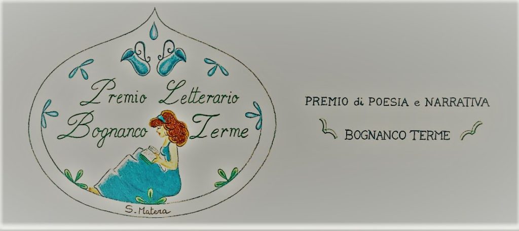 logo con scritte sul premio