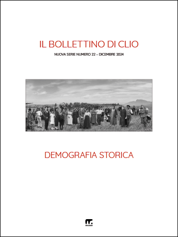 Il Bollettino di Clio - Demografia storica
